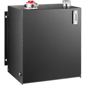VEVOR Hydraulic Oil Tanks 25Gal Fuel Tank Heavy Duty Hydraulic Steel Tank Reservoir, Gasoline Transfer Tanks