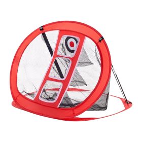 VEVOR Golf Chipping Net, Pop Up Golf Practice Net, Portable Indoor Outdoor Home Golf Hitting Aid Net with Target and Carry Bag