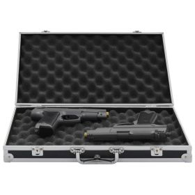 Gun Case Aluminum ABS Black