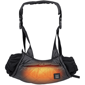 Heated Hand Muff; Electric Heating Hand Warmer Pouch; For Outdoor Hunting; Sports; Photography; Golf; Hike; Football; Snow Camping In Cold Winter (Color: black)
