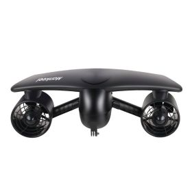 sea scooter Mankeel W7 Swimming and diving speed can reach 1.5m/s and depth can reach 50m (Color: black)